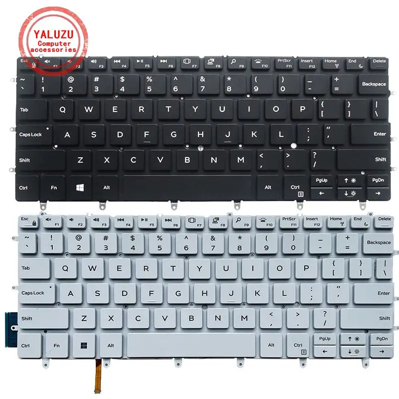 US English NOWA klawiatura do laptopa Dell XPS 13 9370 9317 9380 9305 7390 P82G