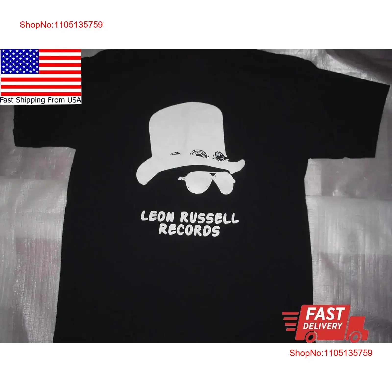 Leon Russell Signed T Shirt Cotton For  vintage Washed graphic Versatile Top For Everyday Wear Slightly Soft Stretched Unisex