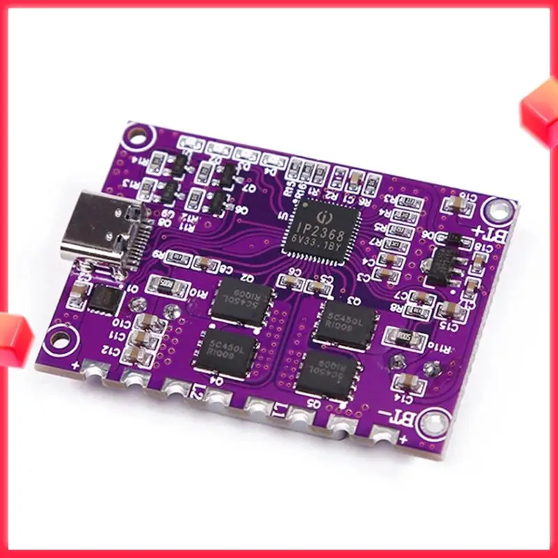 【Daftar Baru】 3X IP2368 Dua Arah 100W Modul Pengisian Cepat Buck-Boost Antarmuka Tipe-C Daya Baterai Lithium Pengisian Cepat B