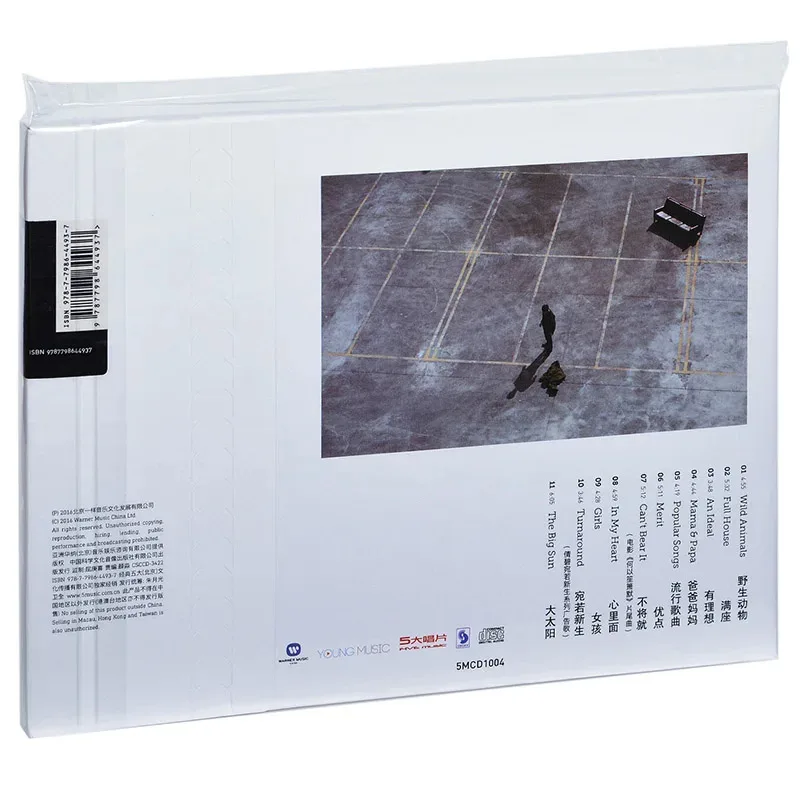 Рисунок 2 - Подлинная дискография Новый альбом Lee Ronghao 2016