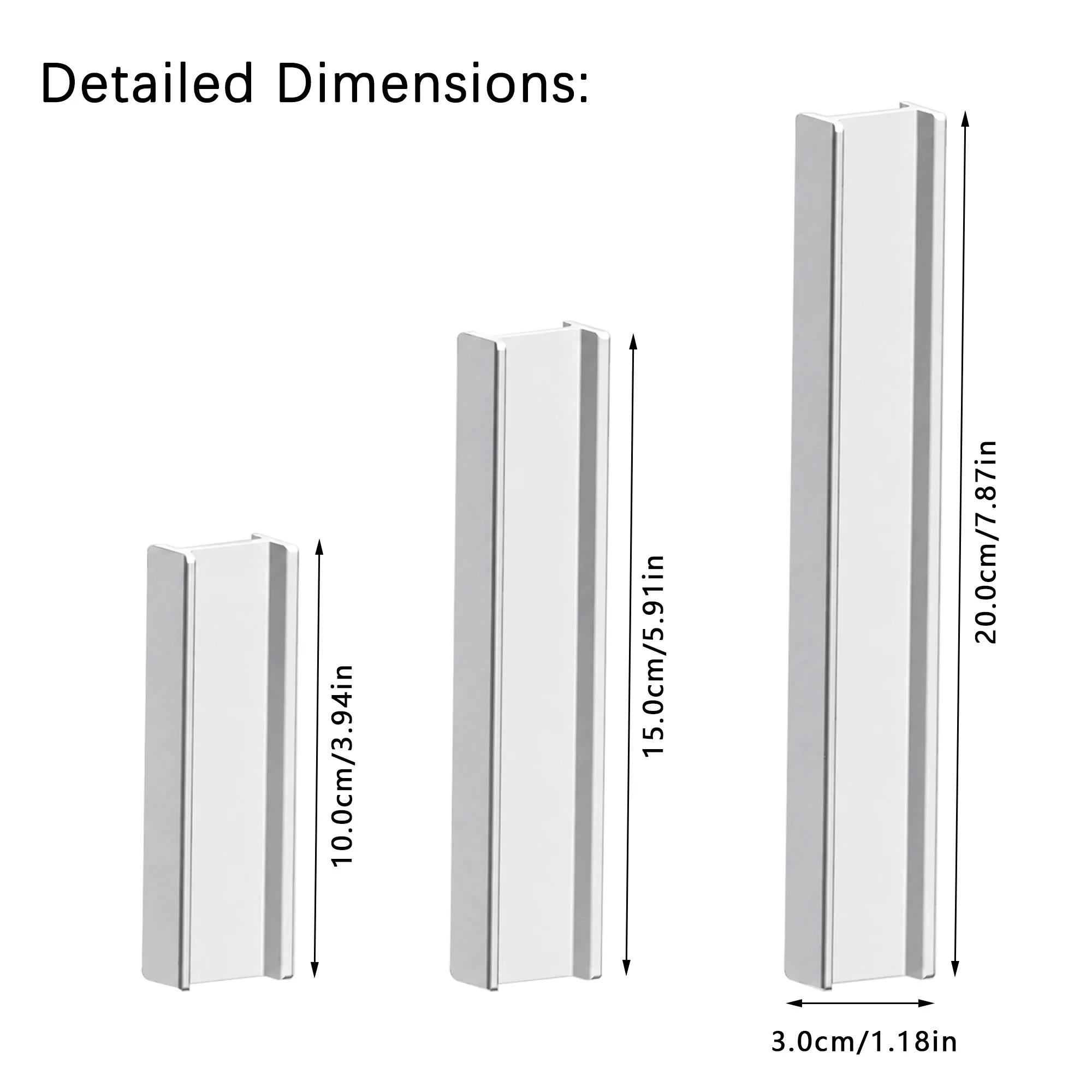 Aluminum Alloy Diamond Painting Alignment Ruler, 5D DIY Diamond Art Positioning Ruler Tool for Precise Drill Placement