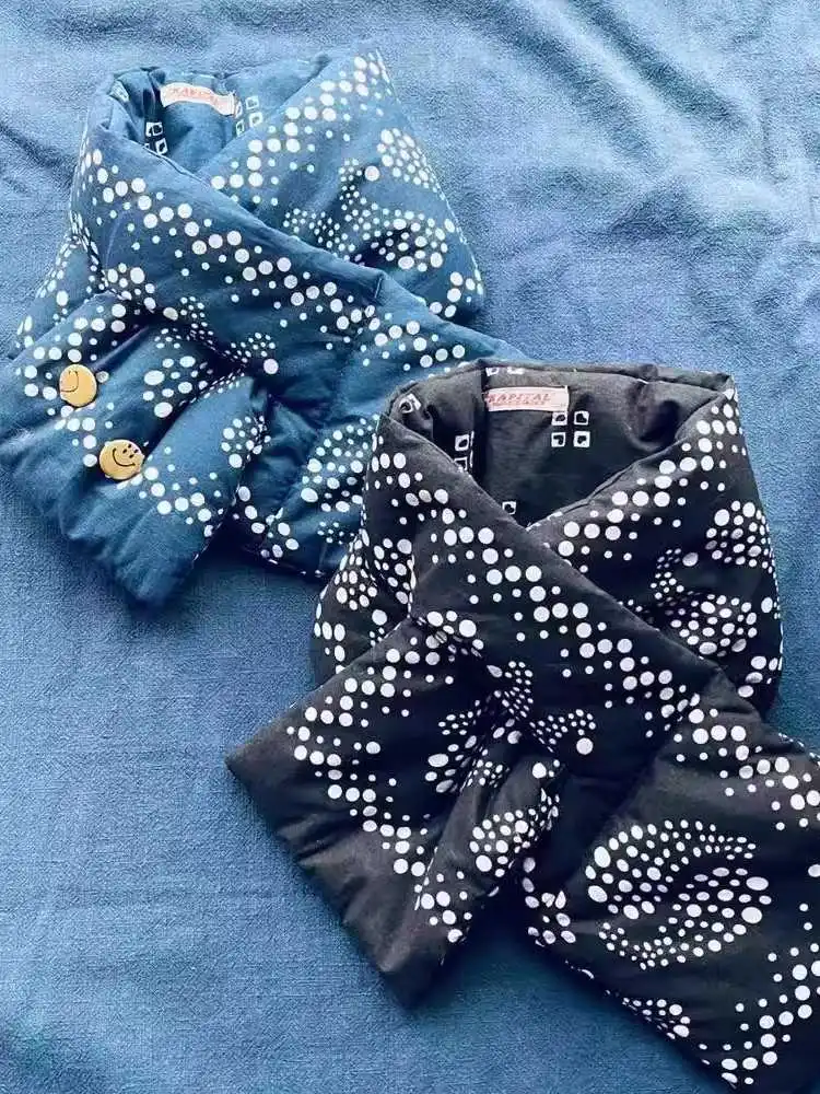 

KAPITAL Hirata New Japanese Cashew Flower Thick Scarf Retro Trendy Versatile Men Cotton Scarf