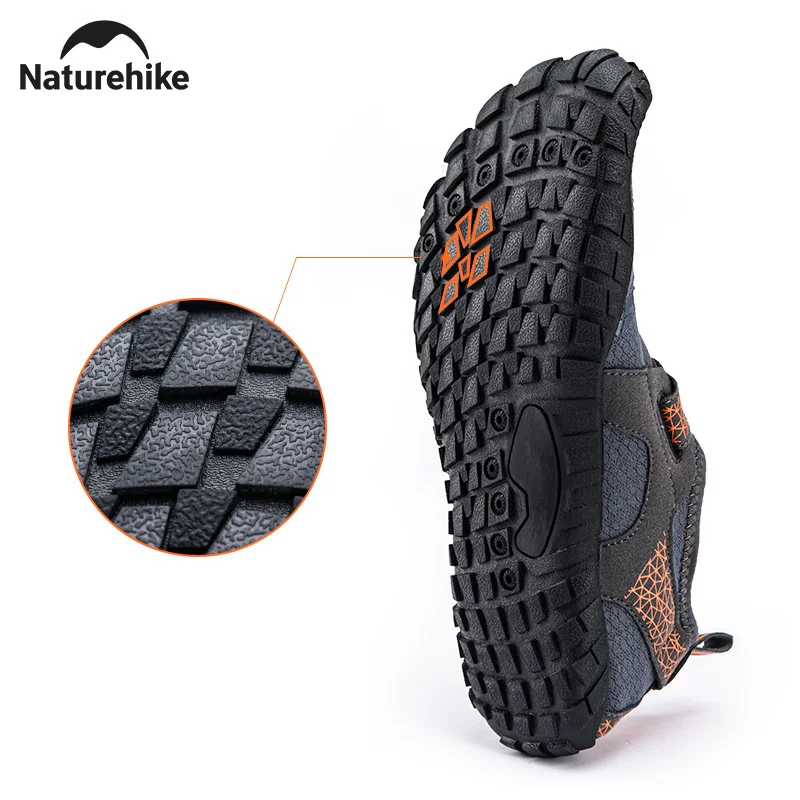 Naturehike Outdoor Quick Drying Beach Water Shoes Men Women 1 Pair Swimming Aqua Shoes New Barefoot Breathable Hiking Non-slip