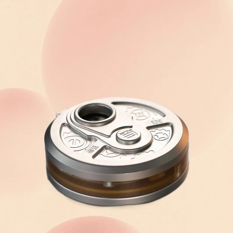 Metalen EDC Fidget Speelgoed Dobbelstenen Munt Anti Angst Spinner Helder Geluid Metalen Decompressie Speelgoed Stress Hand Spinner Volwassenen Speelgoed
