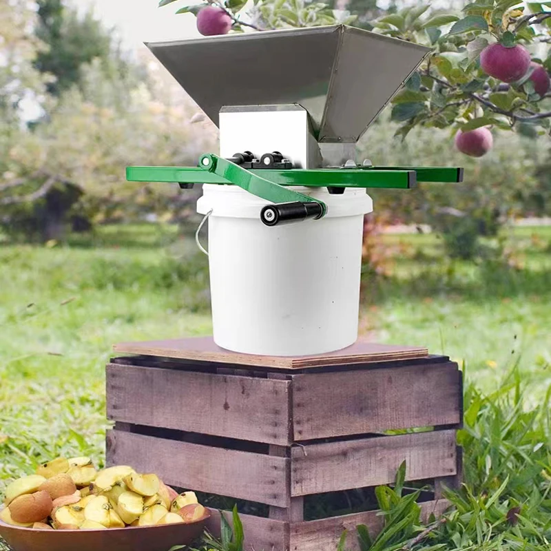 New Red 7 L Fruit and Vegetable Crusher Grape Crusher Stainless Steel Manual Grape Peeling Multi-function Crushing Equipment