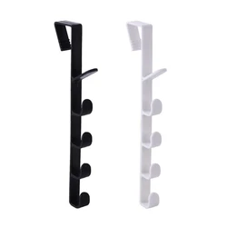 Over the Door Hooks Plastic Door Hanger Hook for Hanging Towels Clothes Bag Coat