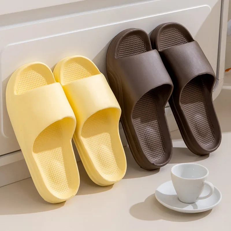 

Заводские домашние тапочки из ЭВА, износостойкие домашние крутые тапочки для ванной комнаты, пара толстых мужских и женских тапочек, новинка лета 2023 г.