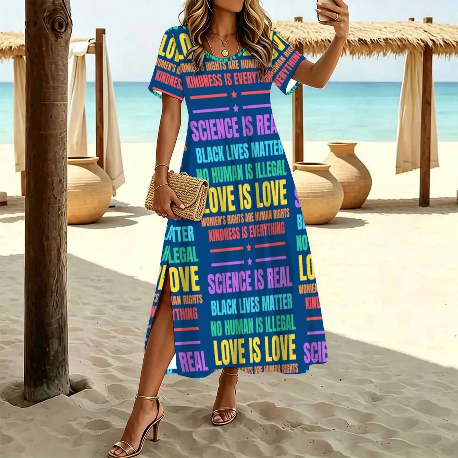 we believe, Science is real, black lives matter,no human is illegal, love is love,womens rights are human ri