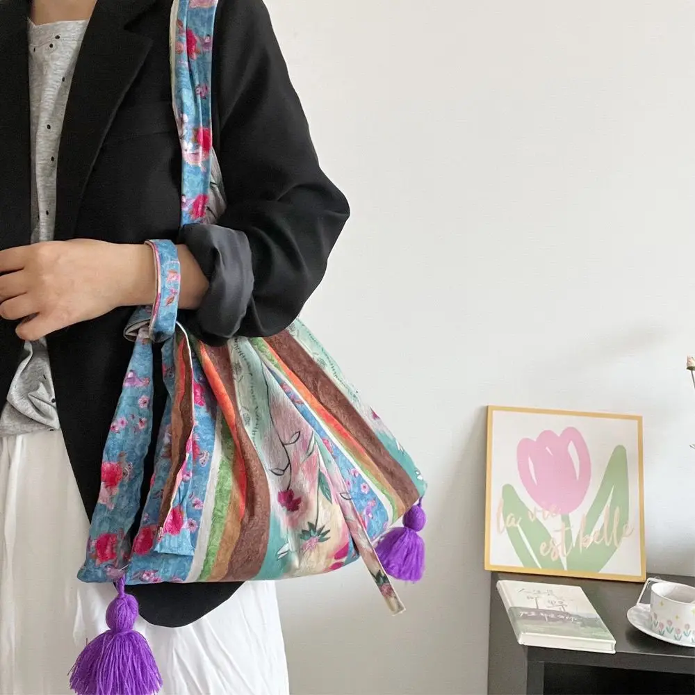 

Thin Chinese Style Niche Large Capacity Multi-purpose Bags Hand-held Single Shoulder Crossbody Bag