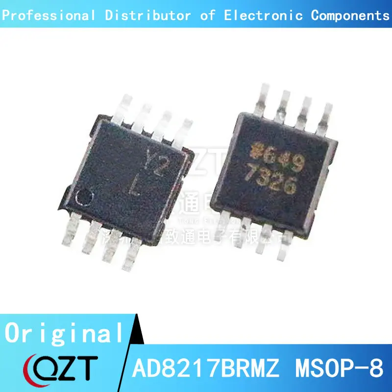 10 teile/los ad8217 msop8 y2l ad8217b ad8217br ad8217brm ad8217brmz MSOP-8 Chip neuer Spot