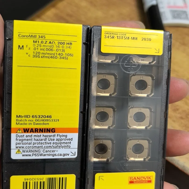 

Hard alloy cutting blades 345R-13T5M-MM 2030