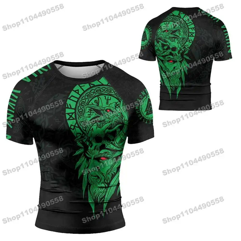 N303th Kinds Of Newly Rash Guards Surfing Beach T-Shirts Swimwear Diving Gym Short sleeves MMA BJJ Men Jiu Jitsu Fitness Sets