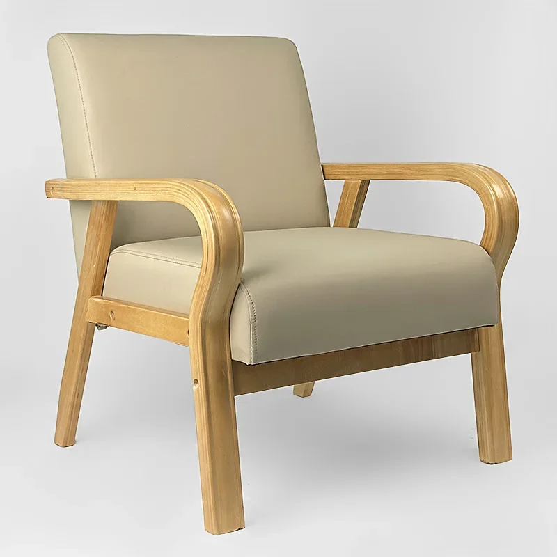 

Japanese-style single fabric sofa, modern and simple, removable and washable small sofa, small living room