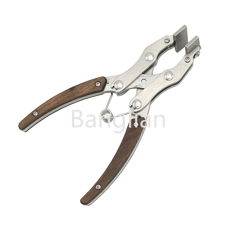 

Stainless Steel Leather Flat Pliers, Parallel Pliers, Handmade DIY Craftsman, Leathercraft Tools, Leather Tool