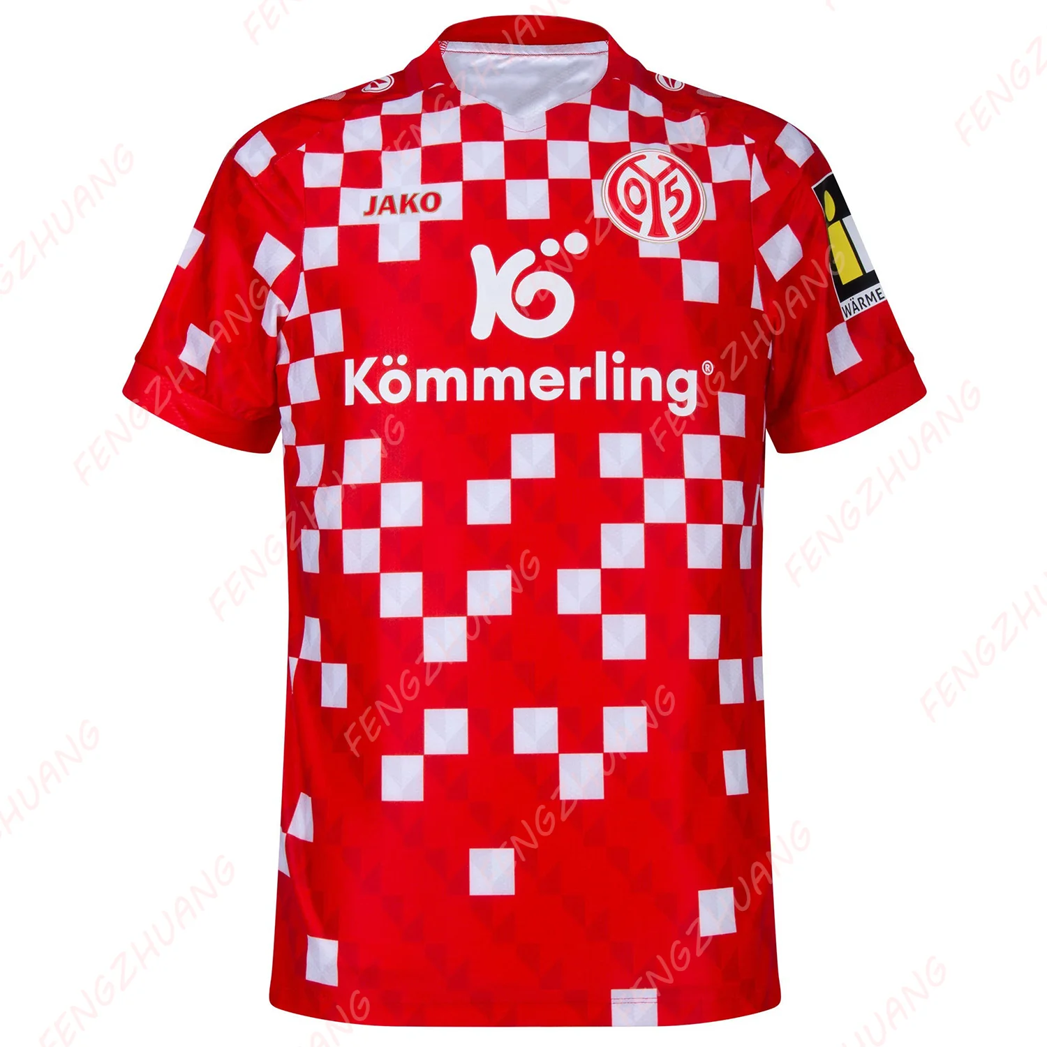 Jako fc mainz 05 trikot 2015-2018 schnell trocknendes fußball trikot im freien unisex sommer klassisch lässig locker trainings trikot t-shir