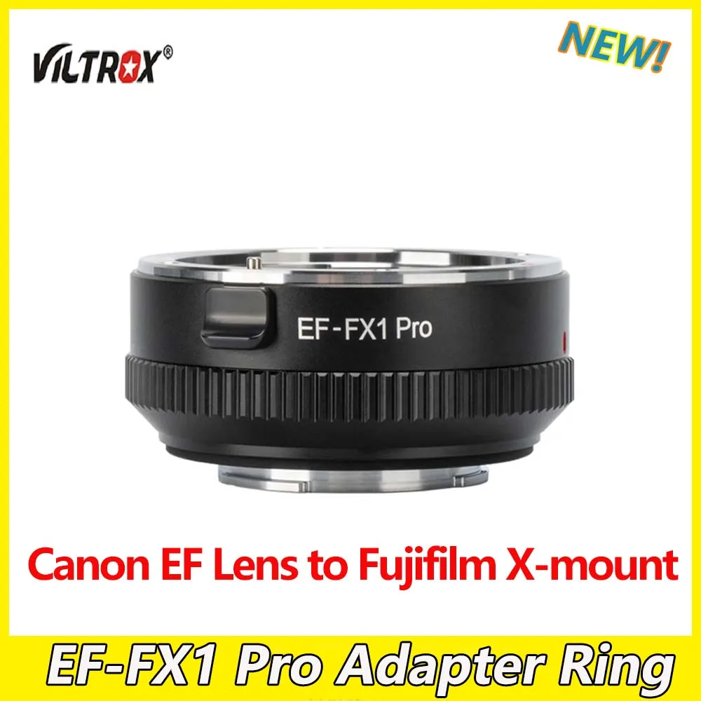 

VILTROX EF-FX1 Pro Len Adapter Auto Focus Ring for Canon EF Lens to Fujifilm X-mount Micro SLR Camera X-T3 X-T30 X-T100 X-E3