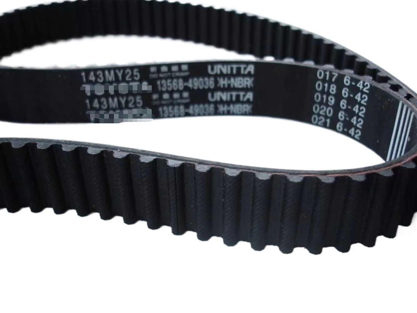 

Timing Belt 13568-49036 13568-YZZ14 13568-49035 13568-46020 13568-46021 for Toyotaa Supra Lexuss GS300 IS300 2JZ-GTE 2JZ-GE