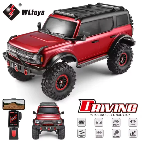 

WLtoys 104020 1/10 Professional RC Car Off Road 4x4 2.4G 4WD Remote Control Cars 45 Minutes Working Time Climbing Car Adult Toy