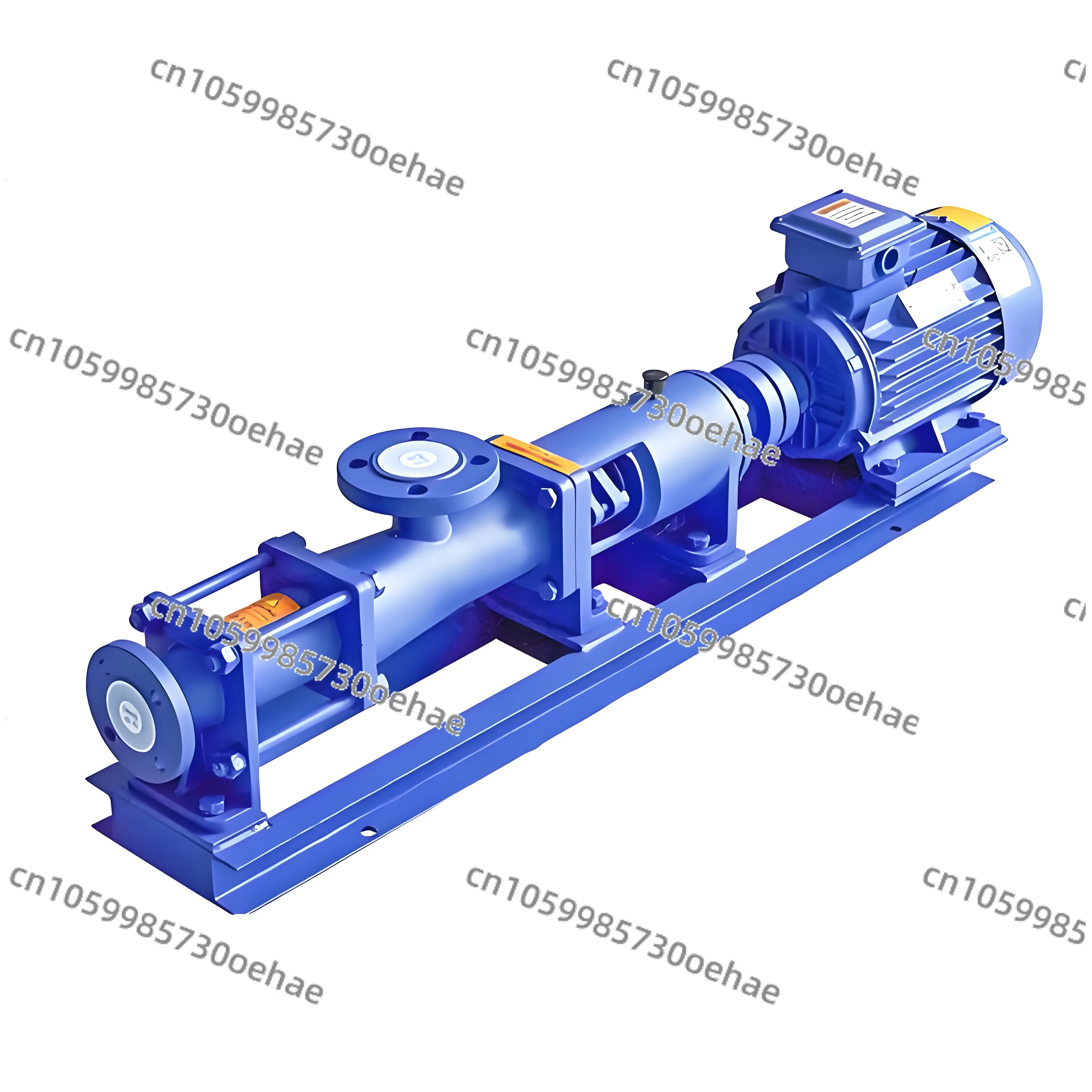 Pompe chimique à vis simple, type G, spirale, simple