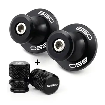 가와사키 Z650 RS, Z 650, 닌자 650 (2017-2023, 2024년식) 및 Versy 650 오토바이용 CNC 스윙암 스풀 슬라이더, 스탠드 스크류, 타이어 밸브 캡 6 best sales 닌자 650 2017 - №1