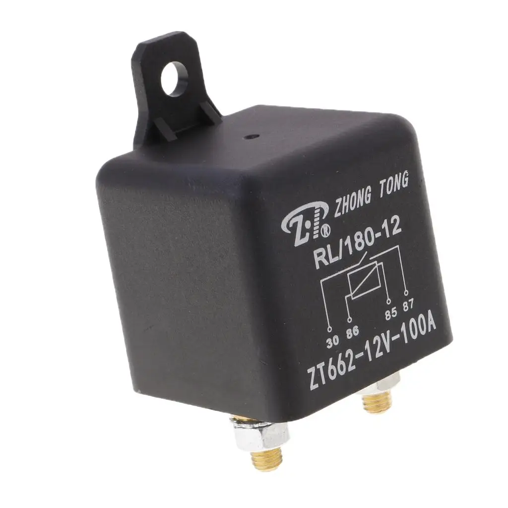 /180-12 Model 4 Pins DC 12V/100A Relay Switch for Car Truck Motorcycle