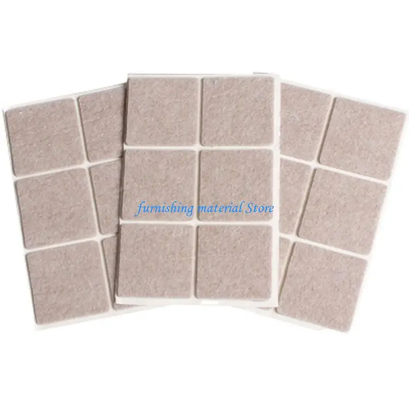 Y5GD 72PCS PAUT-FELT AUTO-ADHESIV