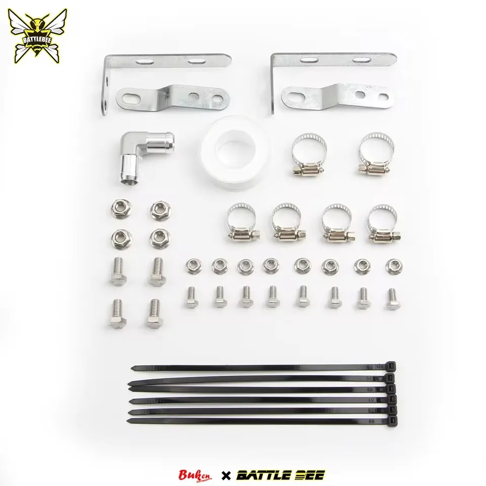 BATTLE BEE Gearbox Transmission Oil Cooler Kit For Toyota Corolla Apex 6CVT(K110) Cooling Adapter Plate Sandwich BB-TCK-013