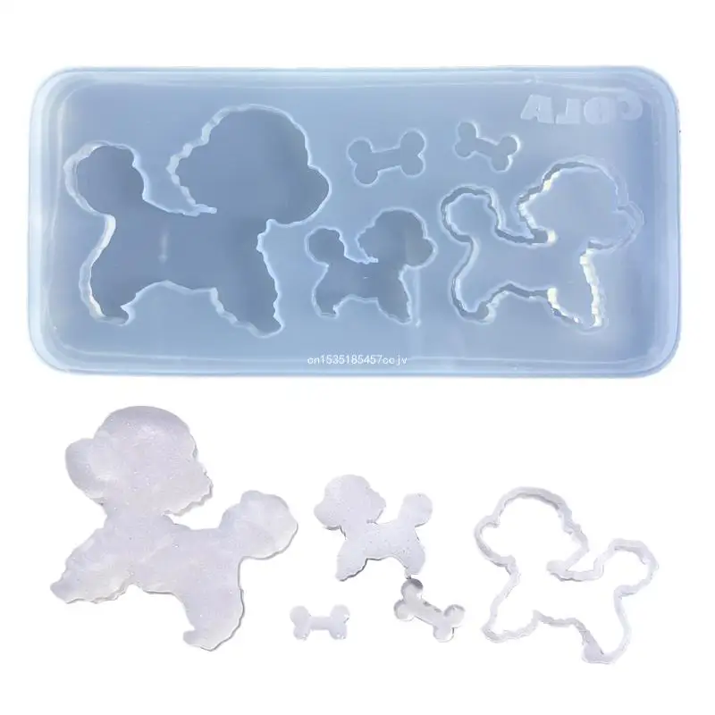 

Dog Parts Resin Casting Mold Resin Art Mold Necklace Silicone Mold Dropship