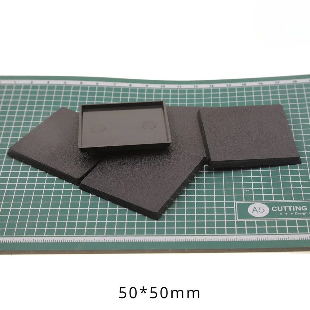 Gaming Miniatures Base square 50mm base squarebase Underlay For Table Games And Gaming Miniatures