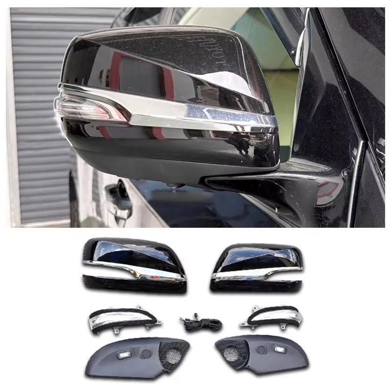 

For Lexus LX570 GX460 GX400 Upgraded LED Light Rearview Mirror Cover Reversing Mirror Shell Mirror Cover