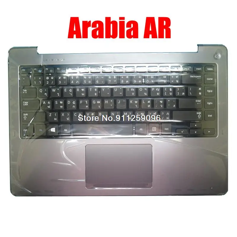 Arabia AR Laptop PalmRest&Keyboard For Samsung NP540U4E NP530U4E 540U4E 530U4E BA75-04632D BA75-04645D With Touchpad New