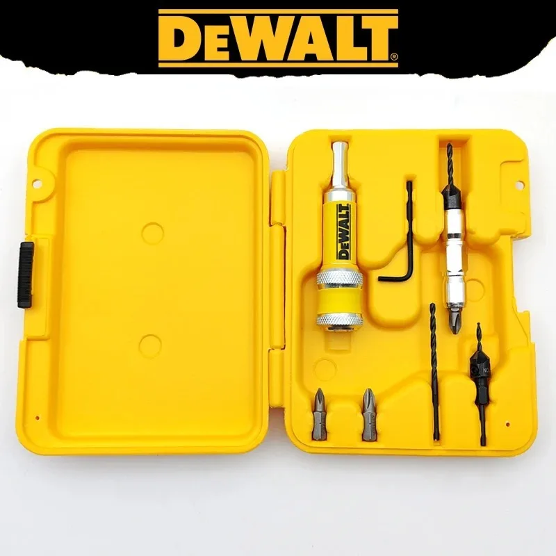 DEWALT Original DW2730 8-Piece Quick Change Driver/Drill Bit Set Woodworking Power Tool Attachments