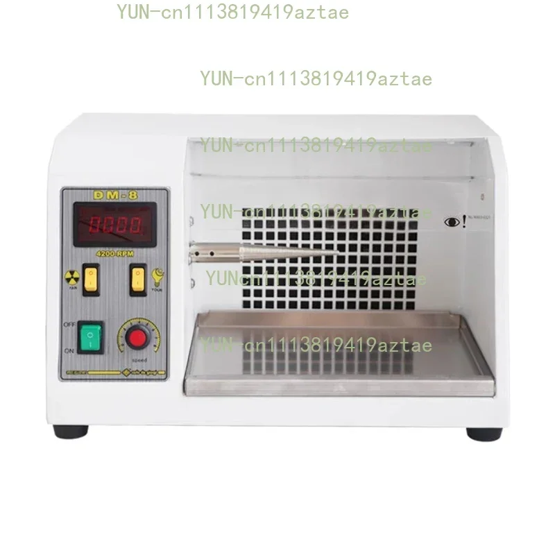 DM-8 Jewelry Polishing Machine, Vacuum Dust Collector with Variable Speed for Watch & Jade
