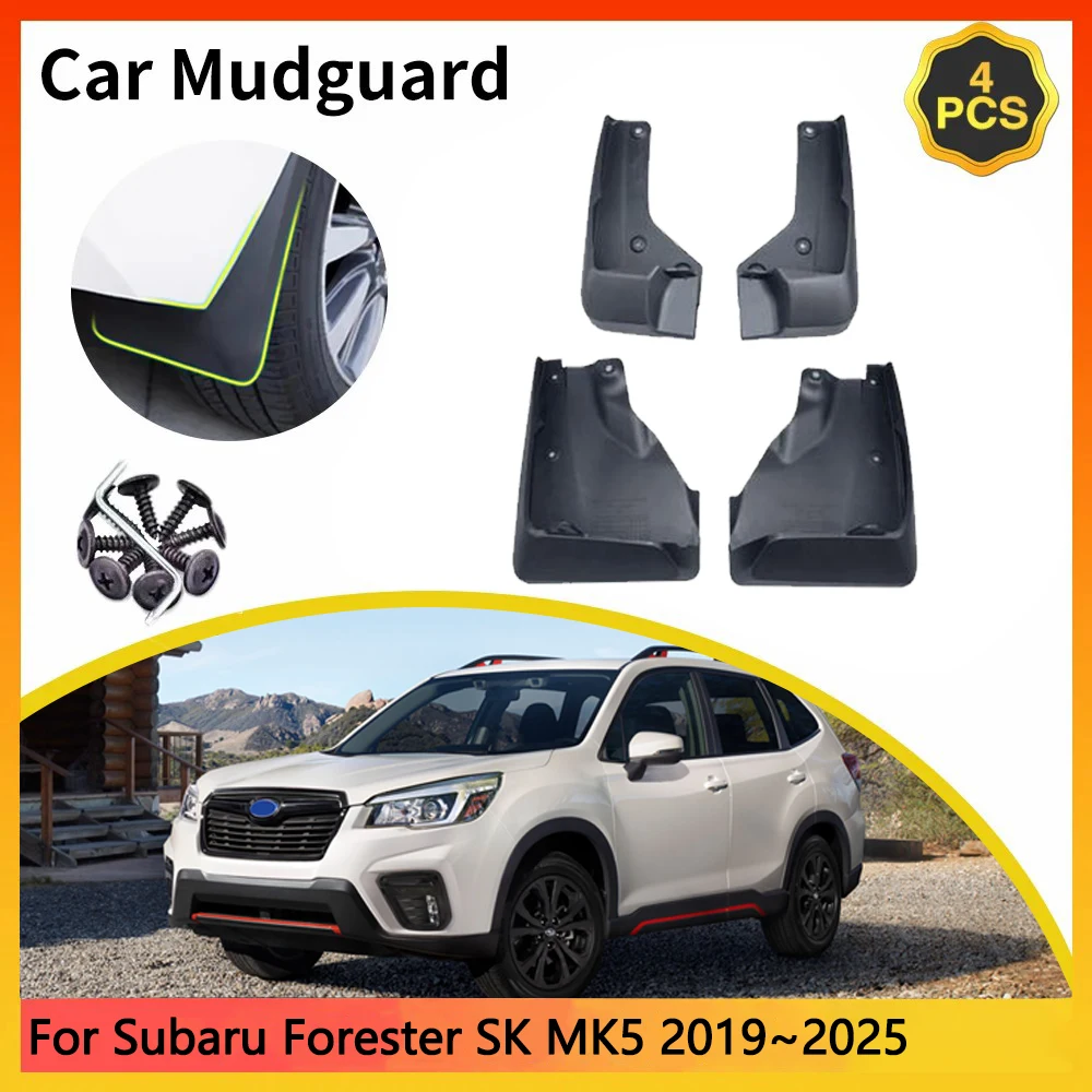 

For Subaru Forester SK MK5 2019~2025 2020 2021 2022 Car accessories Mudguards Mudflap Mudguard Splash Guards Mud Flaps Fender