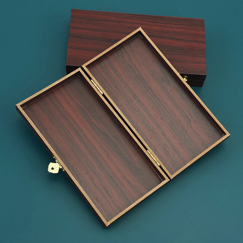Medium-density Fiberboard Vintage Jewelry Box Beaded Storage Box Container Desktop Finishing Storage Box Retro Box