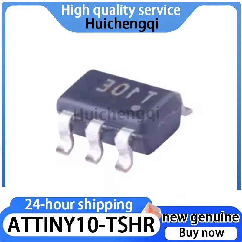 2PCS ATTINY10-TSHR Packaged SOT-23-6 AVR Microcontroller Chip