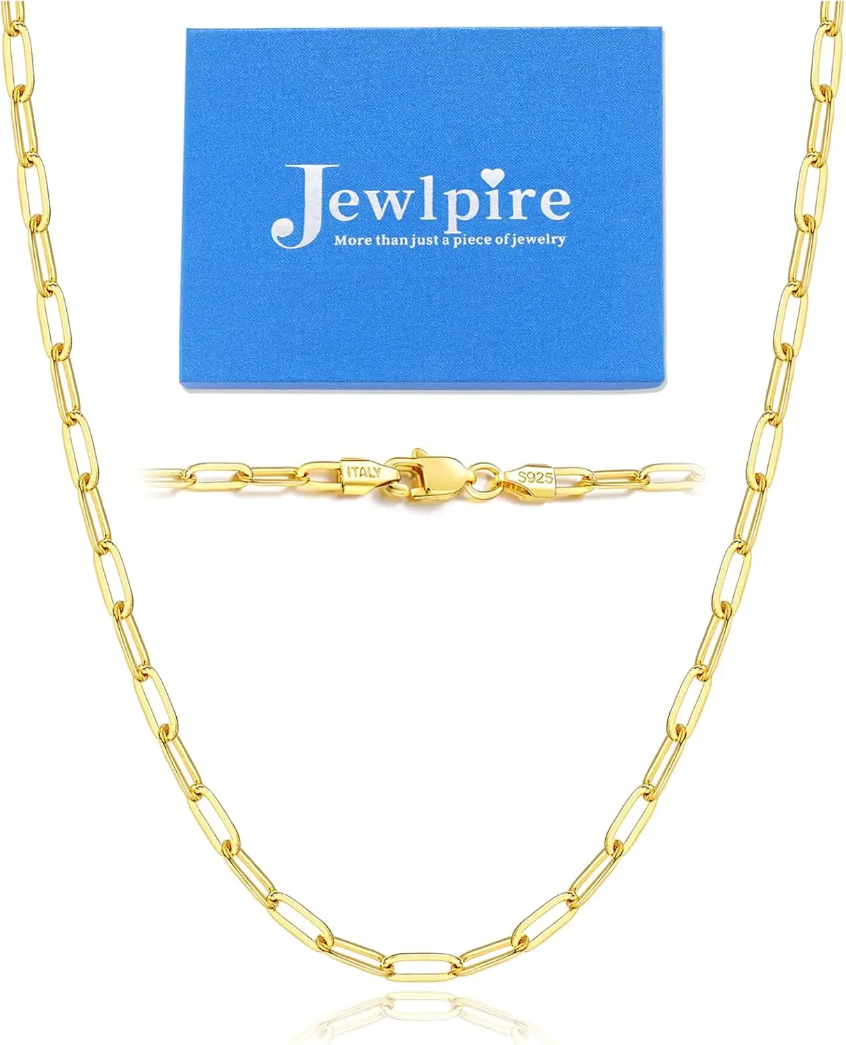 

Позолоченное 14-каратным золотом ожерелье-цепочка из стерлингового серебра 925 пробы для женщин, 2,5 мм и 3 мм, удобная женская цепочка