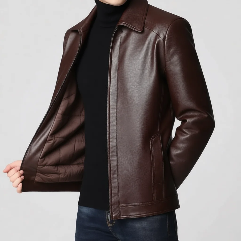 Brown Fleece Flat