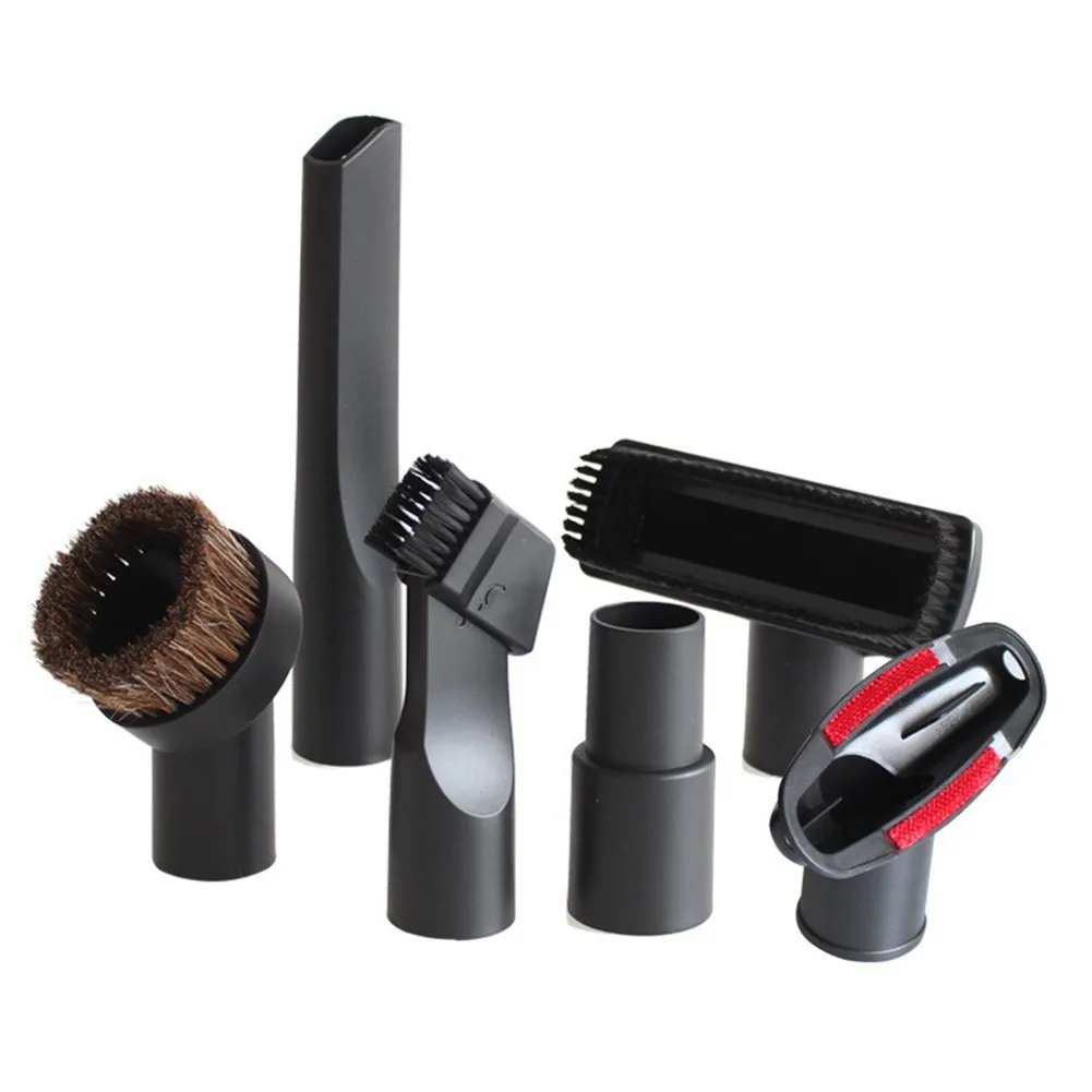 

6 In 1 Vacuum Cleaner Brush Head Nozzle Accessories Vacum Vakum Muncung Berus Kepala For 32/35mm Vac Crevice Tool Accessories