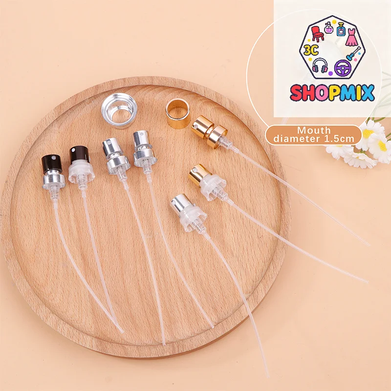 

1pcs Bottle Cap Fine Mist Sprayer Bottle Sprayer Used For 15mm Bayonet Type Electrochemi Aluminum Perfume Bottle Matching Nozzle