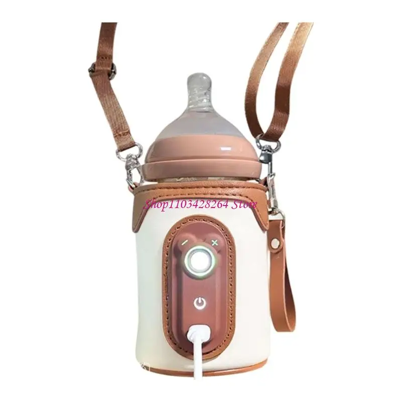  Portable Baby Milk Warmer Bag with USB Connection for Outings