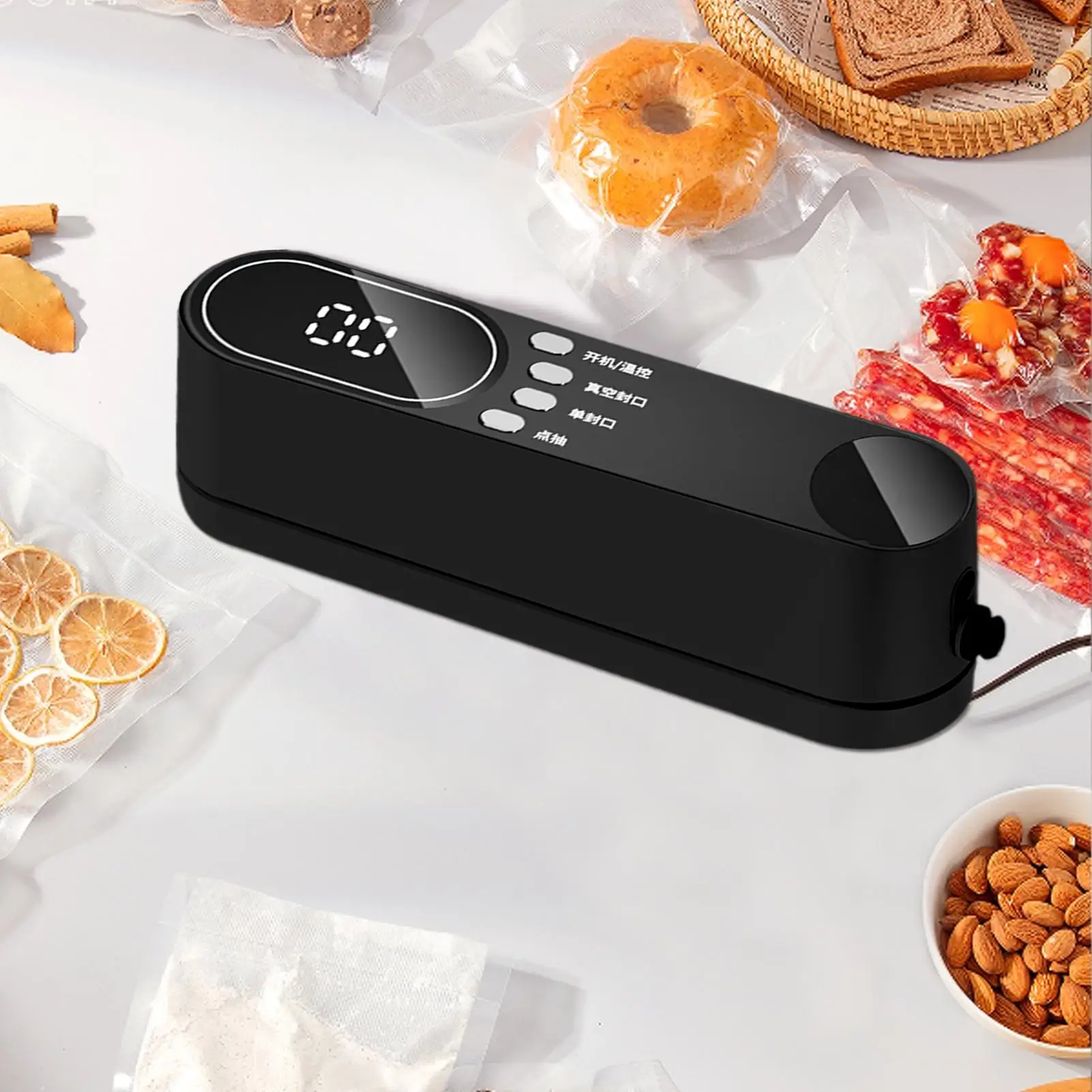 

Мини-вакуумный упаковщик, беспроводной пакет для пищевых продуктов, упаковочный инструмент, мини-акумуляторный вакуумный упаковщик для дома, общежития, отеля, квартиры, бизнеса