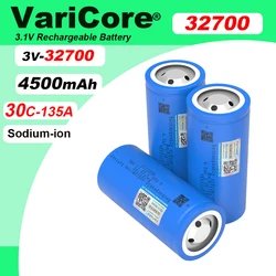 New Original 3.1V Sodium-ion 4500mAh 32700 Rechargeable Battery Low-temperature Cell High Rate 10C Discharge