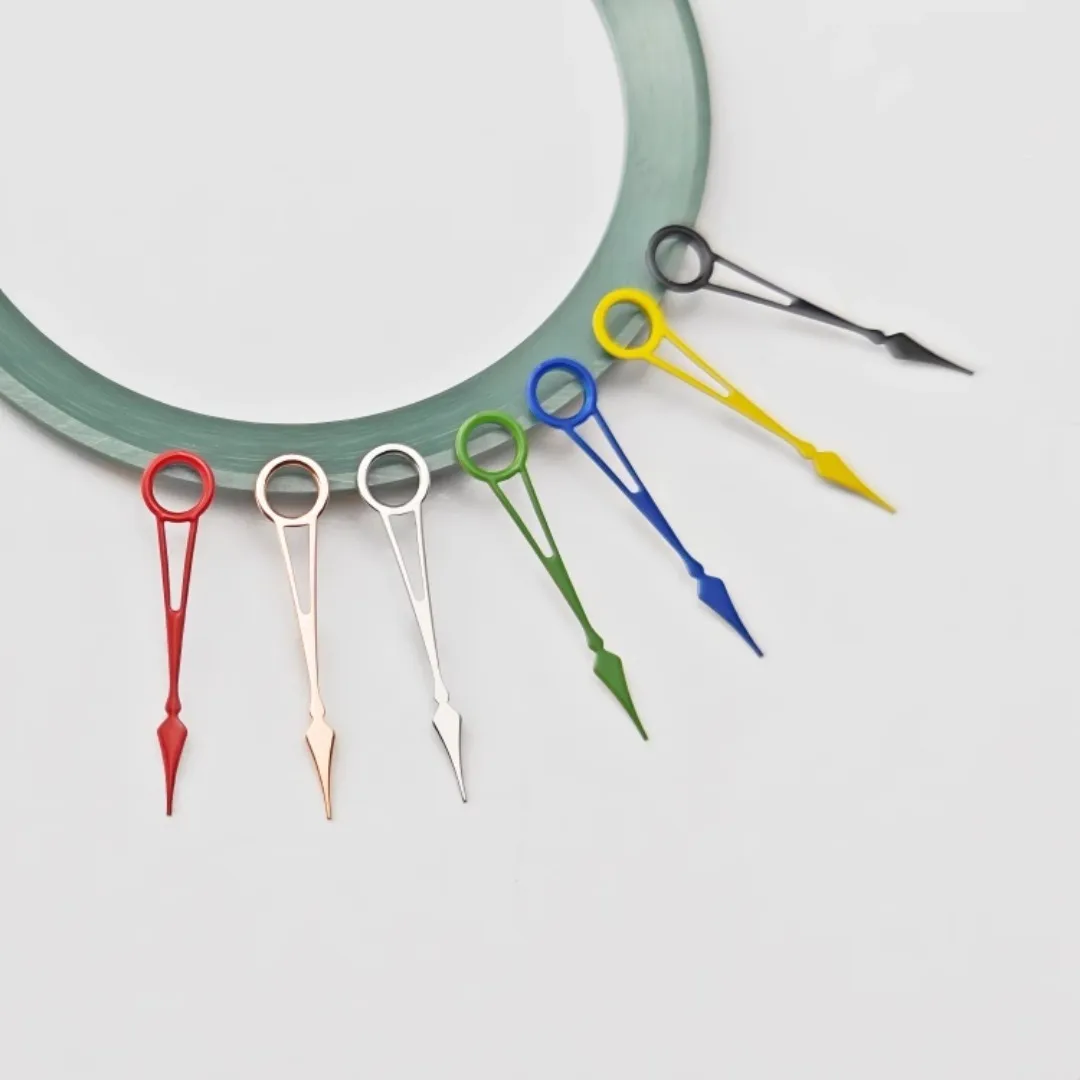 NH34 Watch Hands Colored GMT Pointer for Cocktail Men's Watch Case Modified Watch Accessories for NH34 Movement