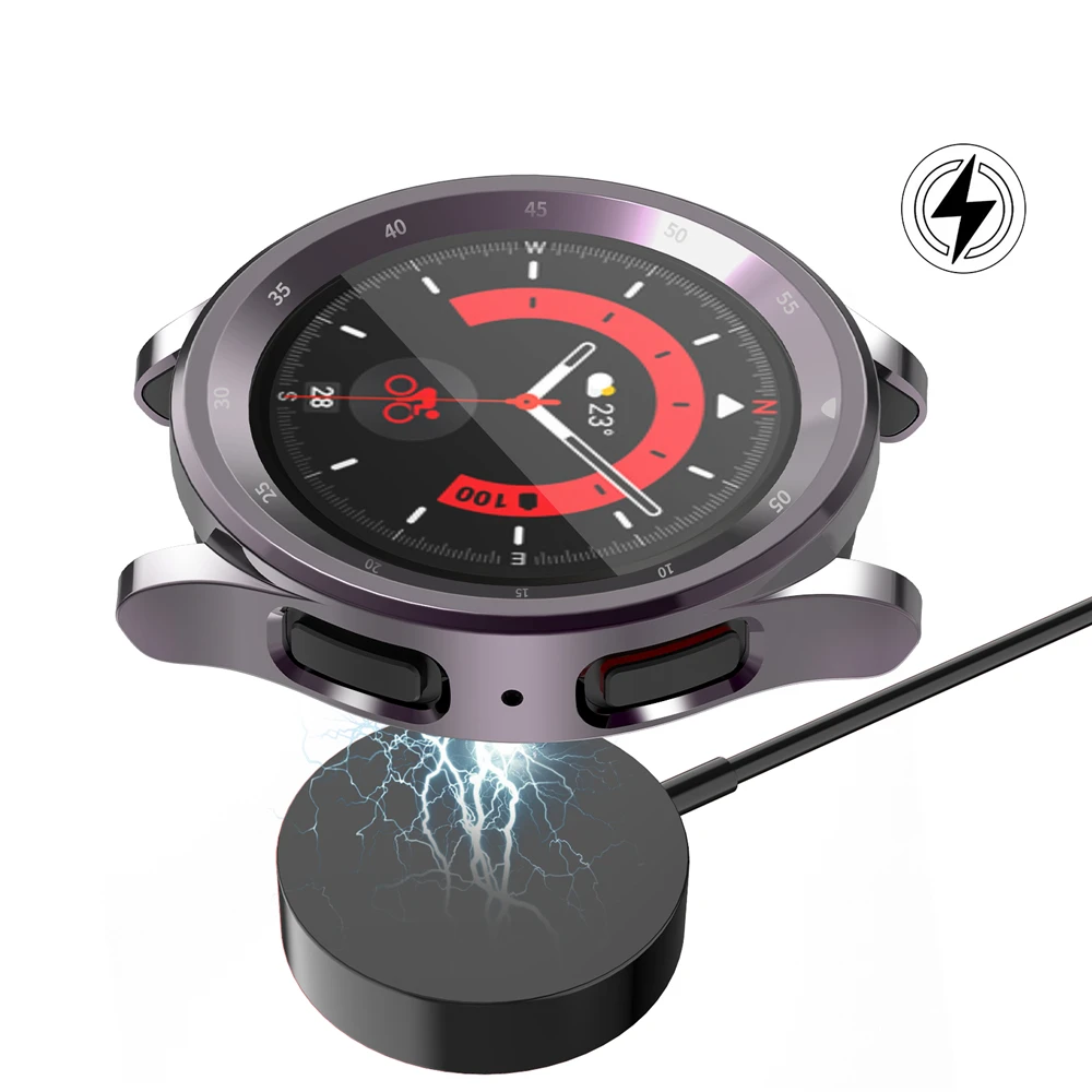 삼성 갤럭시 워치 5 프로 45MM 화면 보호기 도금 TPU 스크래치용 커버 셸, 풀 커버 프레임 보호