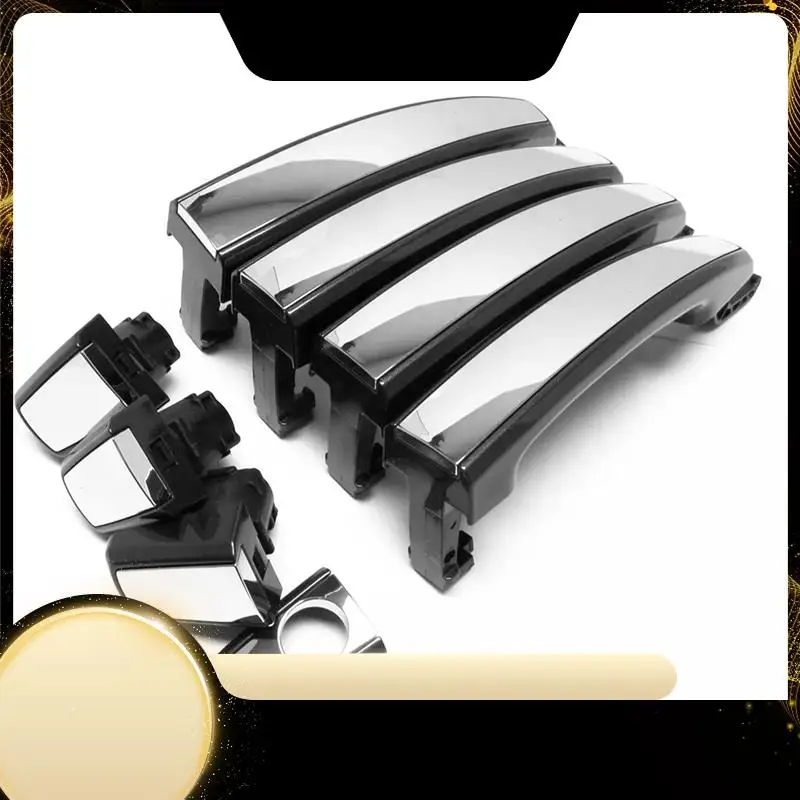 

Chrome Exterior Door Handle Pull Set 25936893 25936865 For Buick Regal Encore Cadillac SRX Camaro Malibu Sonic-A74F