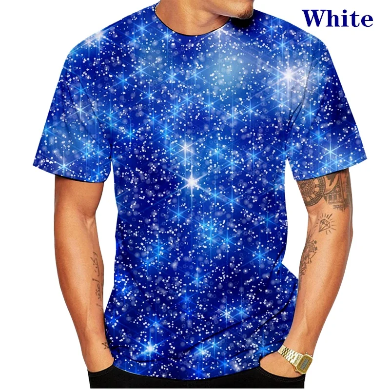Fashion Men 3d Colorful Print Graphic Planet Galaxy T Shirt #2