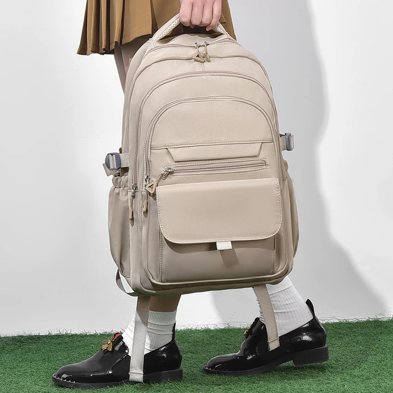 

A Multi-layer Waterproof And Stylish Backpack Oxford Large-capacity Simple Commuter Out-of-town Student Backpack