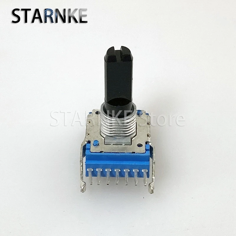 2PCS RK14 Single Row 7-pin B20K Double Link With mid-point Amplifier Mixer Electronic Musical Instrument Volume Potentiometer