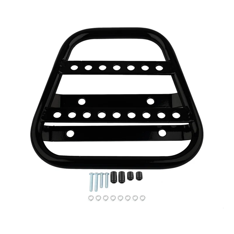 

Trending Rear Tail Rack Top Box Case Suitcase Carrier Board For TRIUMPH STREET SCRAMBLER 900 2016-2022 Luggage Rack Black Metal